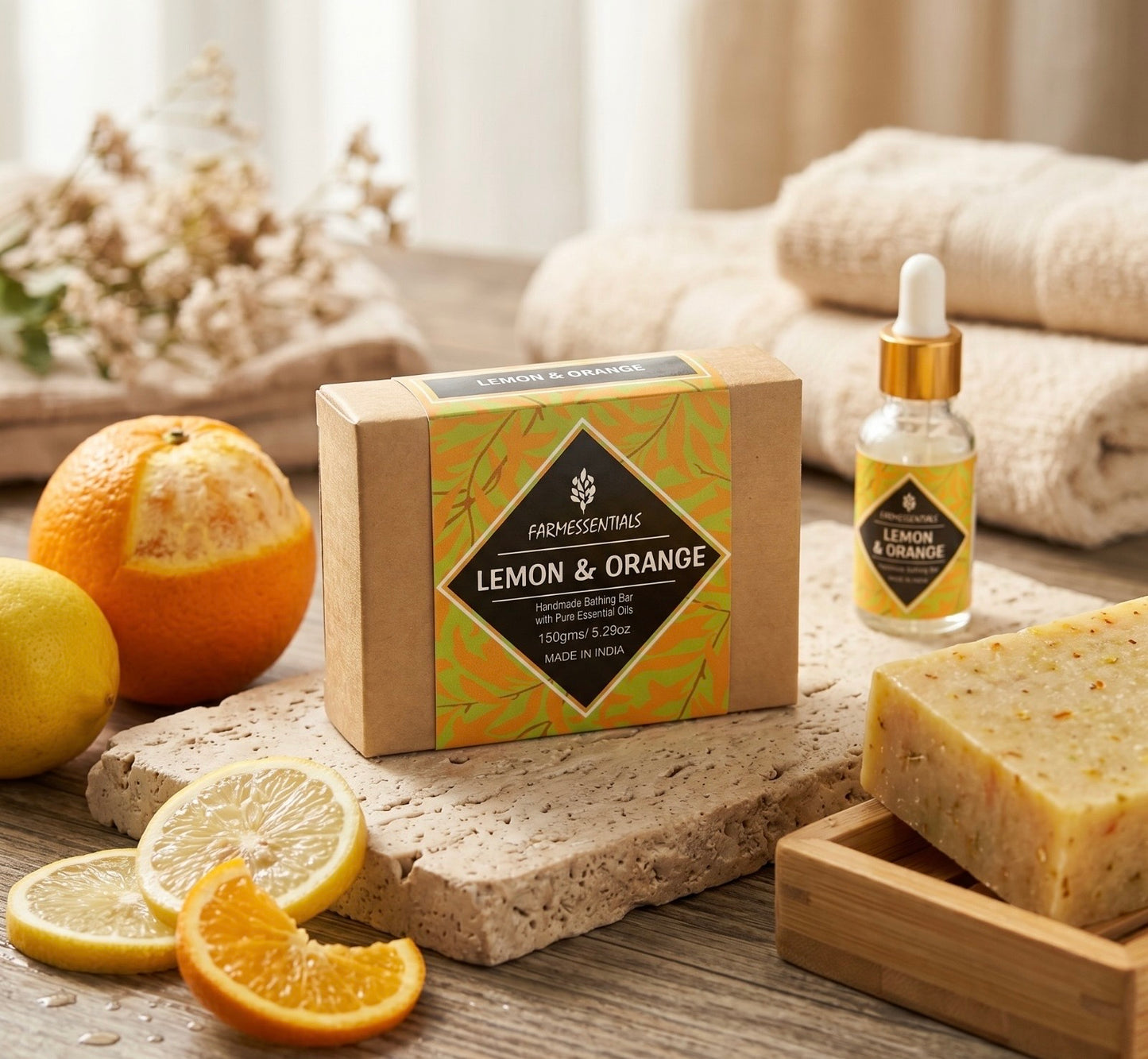 Lemon & Orange Bathing Bar