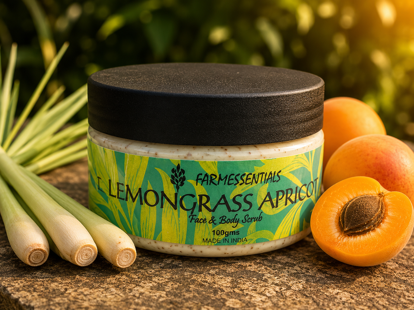 Lemongrass Apricot Scrub