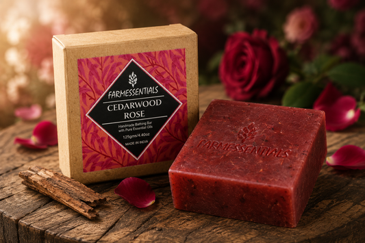 Cedarwood Rose Bathing Bar