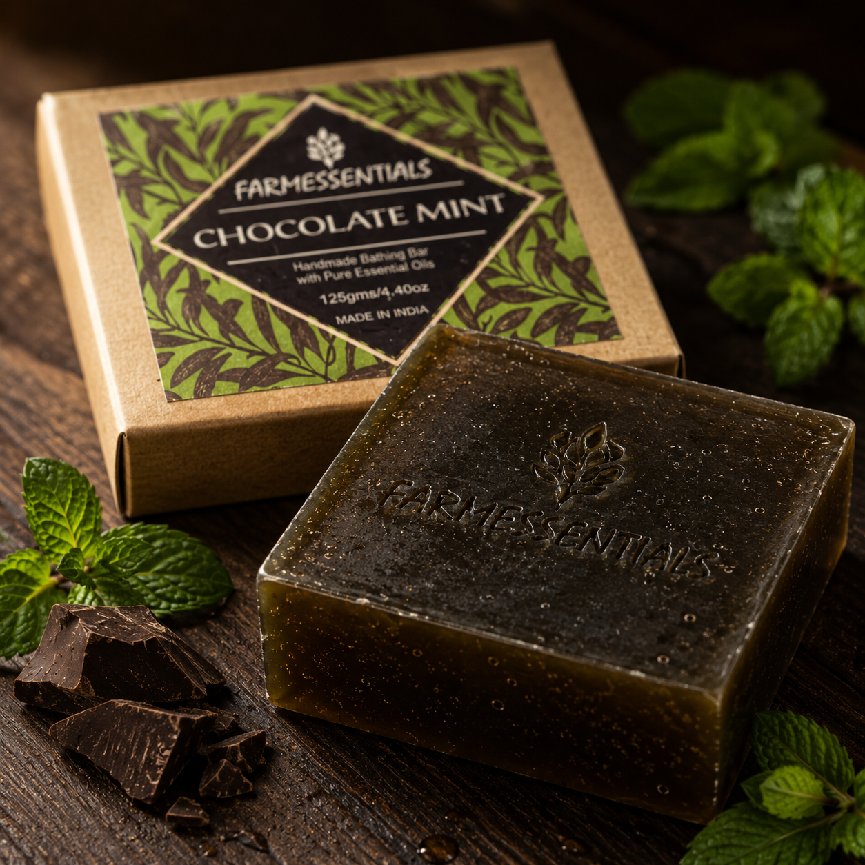 Chocolate Mint Bathing Bar