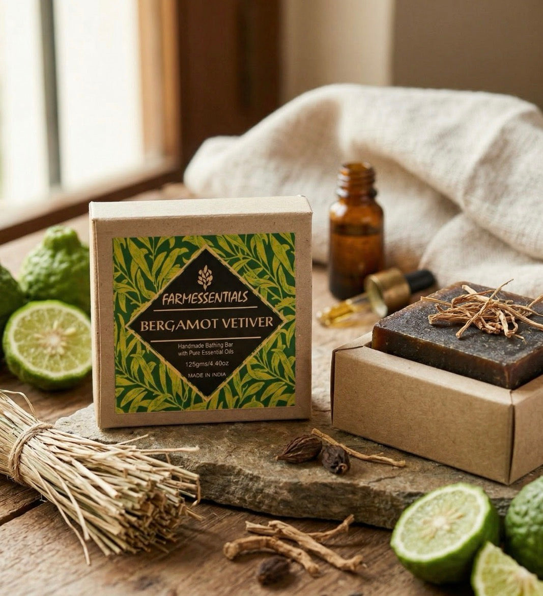 Bergamot Vetiver Bathing Bar