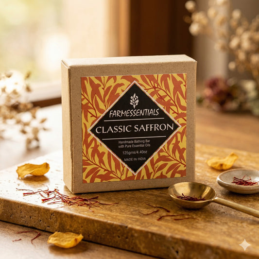Classic Saffron Bathing Bar