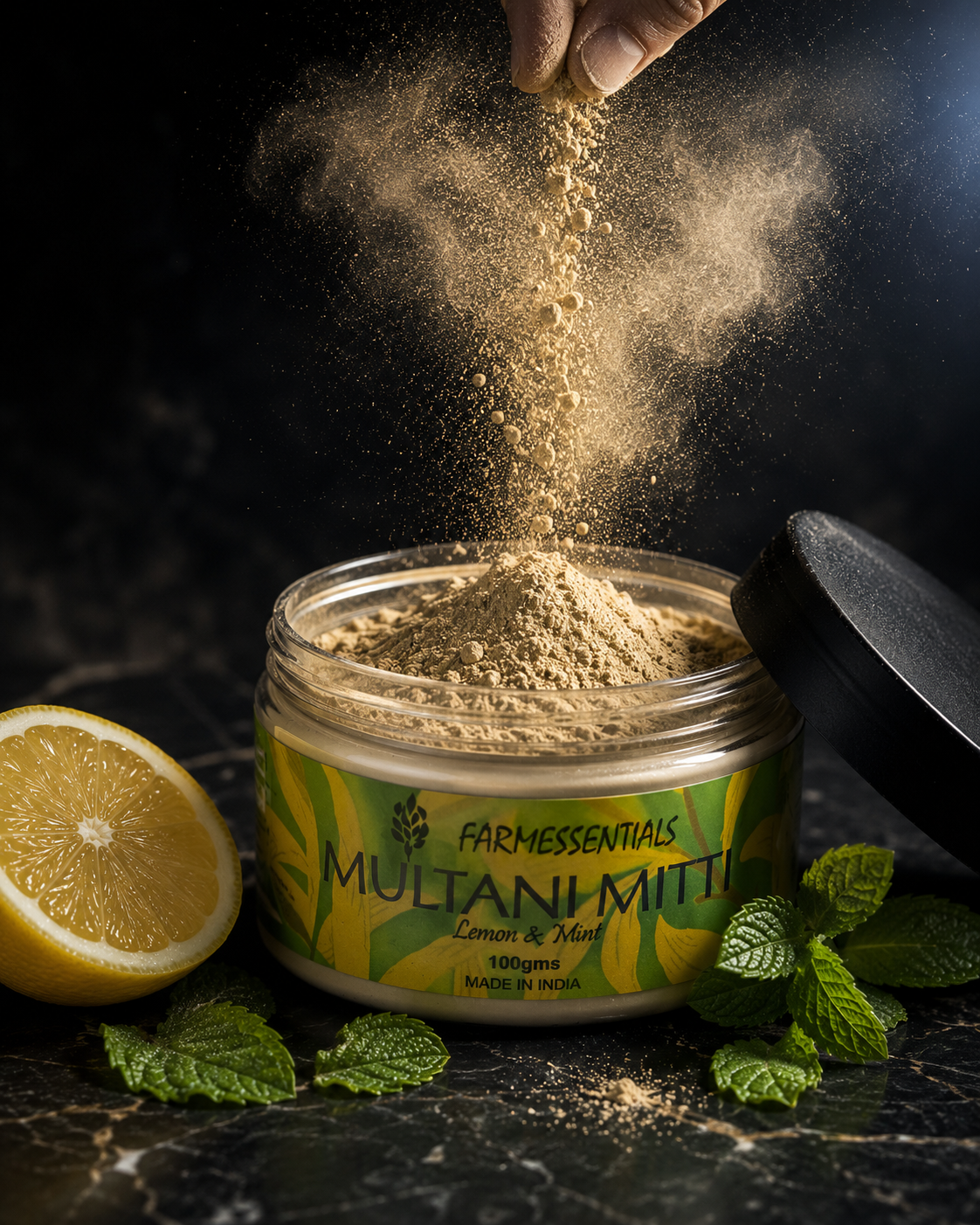Multani Mitti Lemon and Mint Pack (Dry)