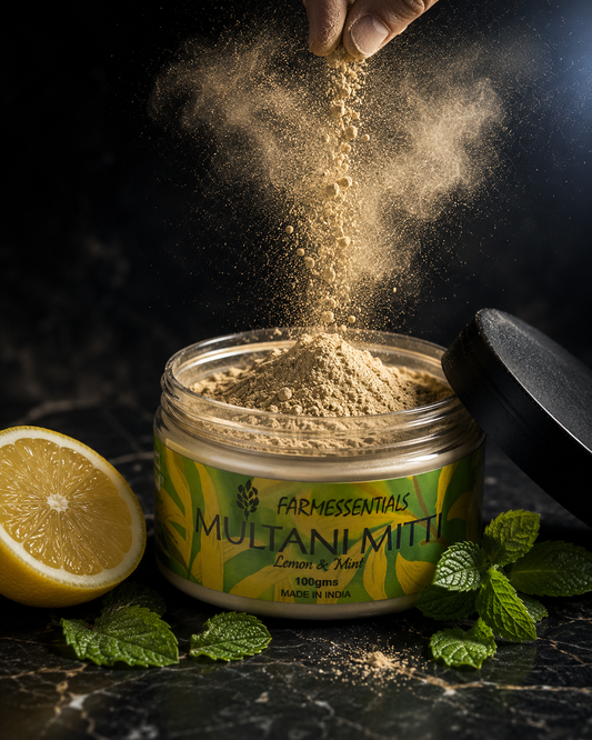 Multani Mitti Lemon and Mint Pack (Dry)