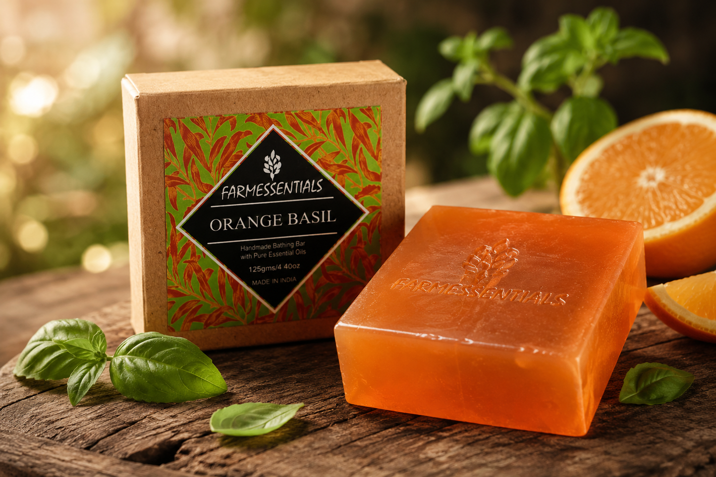 Orange Basil Bathing Bar
