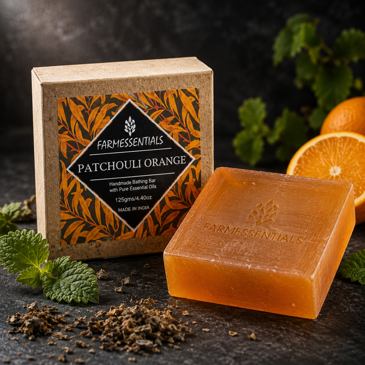 Patchouli Orange Bathing Bar