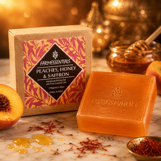 Peaches, Honey & Saffron Bathing Bar