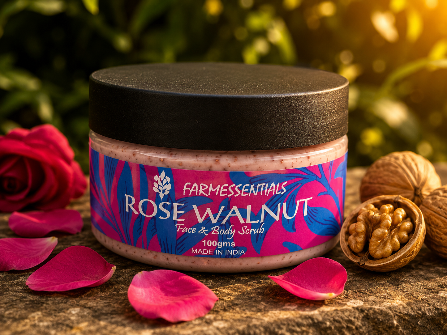 Rose Walnut Scrub