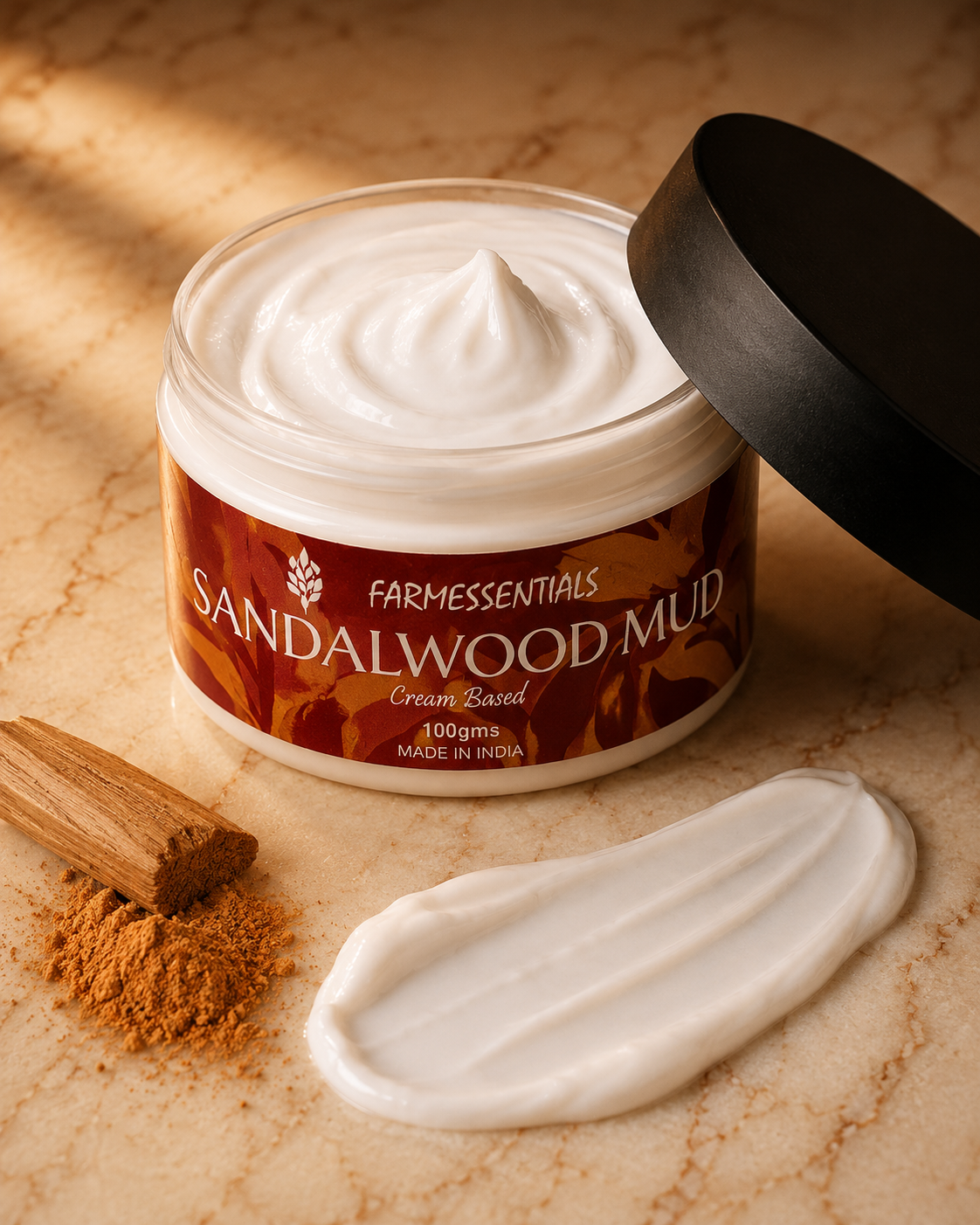 Sandalwood Mud Face Pack (Cream Based)
